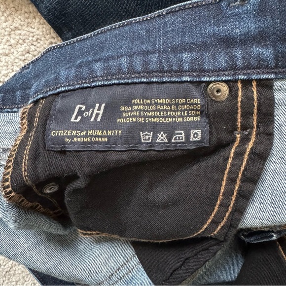 Citizens Of Humanity Skinny Ankle Dark Wash style 1498-372 Jeans 28 - Picture 8 of 12